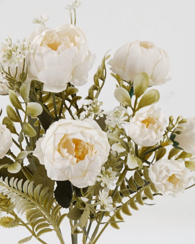 Artificial Flower 20*20*30cm Peony *7 bush GS-69923004-W1 Flowers Bush 3,000+ sqm showroom with thousands of artificial flowers, plants & trees ready for global sourcing.