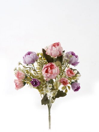 Artificial Flower 20*20*30cm Peony *7 bush GS-69923004-Z3 Flowers Bush 3,000+ sqm showroom with thousands of artificial flowers, plants & trees ready for global sourcing.