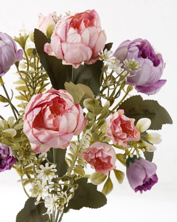 Artificial Flower 20*20*30cm Peony *7 bush GS-69923004-Z2 Flowers Bush 3,000+ sqm showroom with thousands of artificial flowers, plants & trees ready for global sourcing.