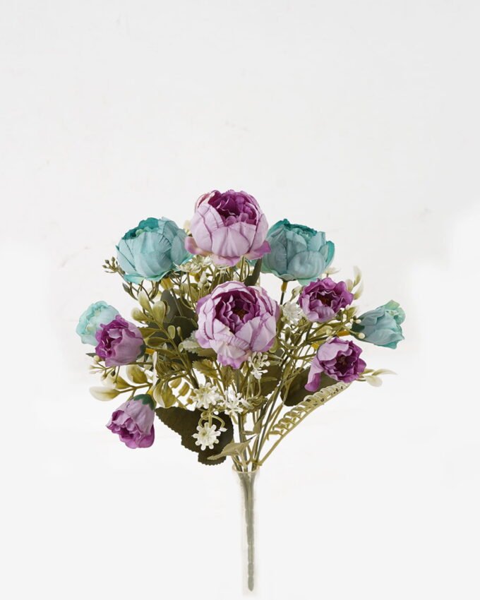 Artificial Flower 20*20*30cm Peony *7 bush GS-69923004-Z3 Flowers Bush 3,000+ sqm showroom with thousands of artificial flowers, plants & trees ready for global sourcing.