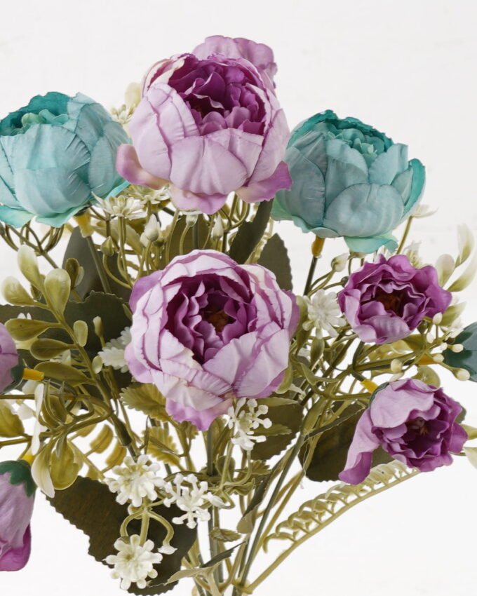 Artificial Flower 20*20*30cm Peony *7 bush GS-69923004-Z3 Flowers Bush 3,000+ sqm showroom with thousands of artificial flowers, plants & trees ready for global sourcing.