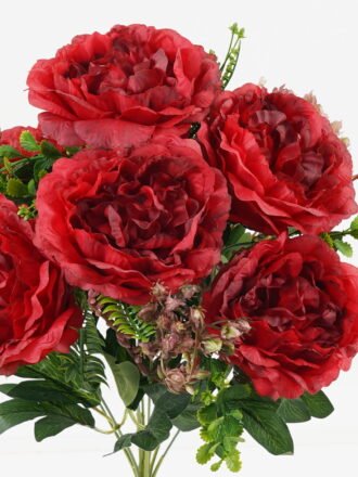 Artificial Flower 26*26*45cm Peony *9 bush GS-36623050 Flowers Bush 3,000+ sqm showroom with thousands of artificial flowers, plants & trees ready for global sourcing.