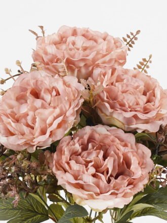 Artificial Flower 26*26*47cm Peony *9 bush GS-36623051 Flowers Bush 3,000+ sqm showroom with thousands of artificial flowers, plants & trees ready for global sourcing.