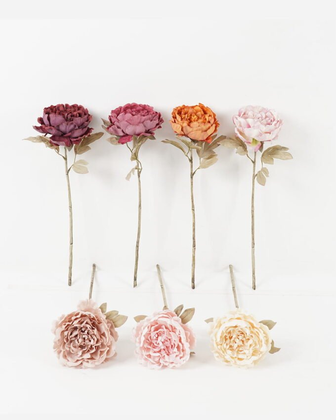 Artificial Flower 14*14*46cm Peony single stem GS-72023007 Single Flowers YeahFlower is one of Chinese leading OEM manufacturers and exporters , supplying the silk flowers, wholesale artificial trees