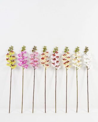 Artificial Flower 9*62cm Phalaenopsis *7 single stem GS-64923019 Single Flowers YeahFlower is one of Chinese leading OEM manufacturers and exporters , supplying the silk flowers, wholesale artificial trees