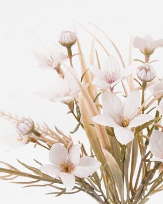 Artificial Flower 18*18*29cm Platycodon *5 bundle GS-16823049-P1 Bouquet YeahFlower is one of Chinese leading OEM manufacturers and exporters , supplying the silk flowers, wholesale artificial trees