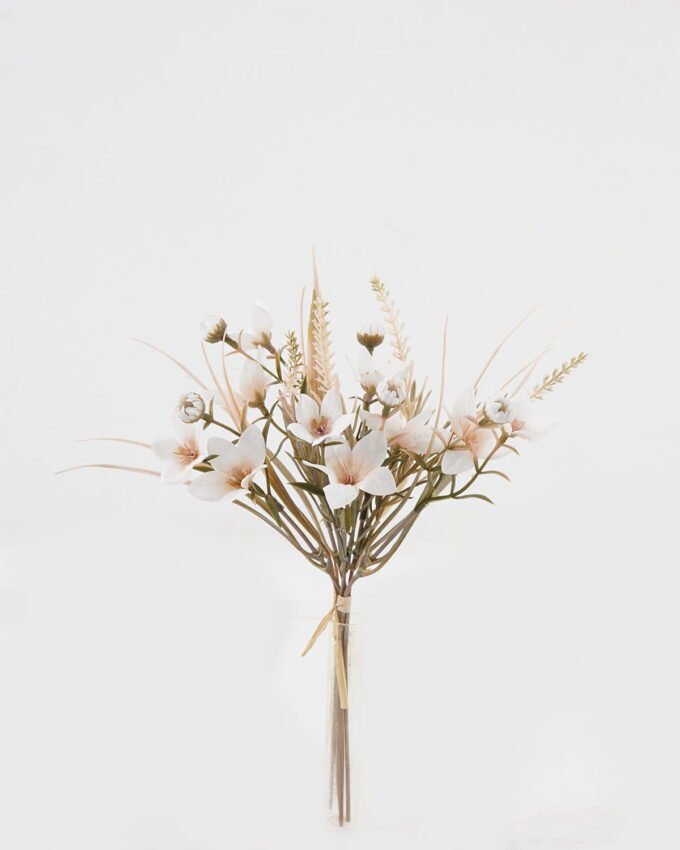 Artificial Flower 18*18*29cm Platycodon *5 bundle GS-16823049-P1 Bouquet YeahFlower is one of Chinese leading OEM manufacturers and exporters , supplying the silk flowers, wholesale artificial trees