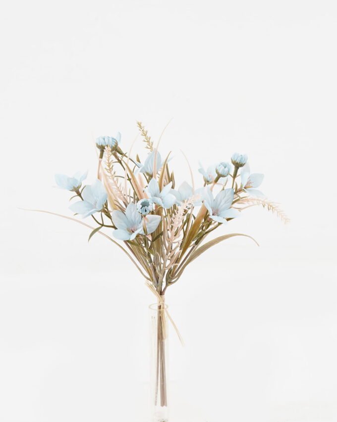 Artificial Flower 18*18*29cm Platycodon *5 bundle GS-16823049 Bouquet YeahFlower is one of Chinese leading OEM manufacturers and exporters , supplying the silk flowers, wholesale artificial trees