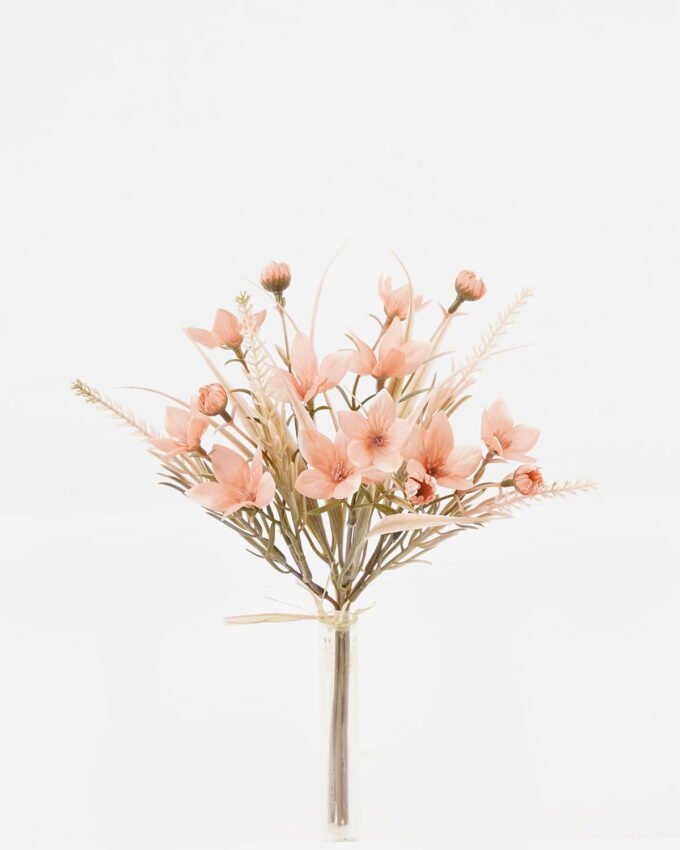 Artificial Flower 18*18*29cm Platycodon *5 bundle GS-16823049 Bouquet YeahFlower is one of Chinese leading OEM manufacturers and exporters , supplying the silk flowers, wholesale artificial trees