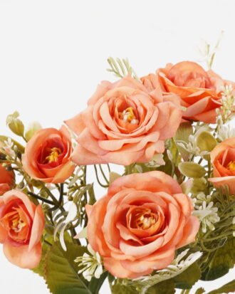 Artificial Flower 19*19*29cm Plum blossom *5 bush GS-69923006-O2 Flowers Bush YeahFlower is one of Chinese leading OEM manufacturers and exporters , supplying the silk flowers, wholesale artificial trees