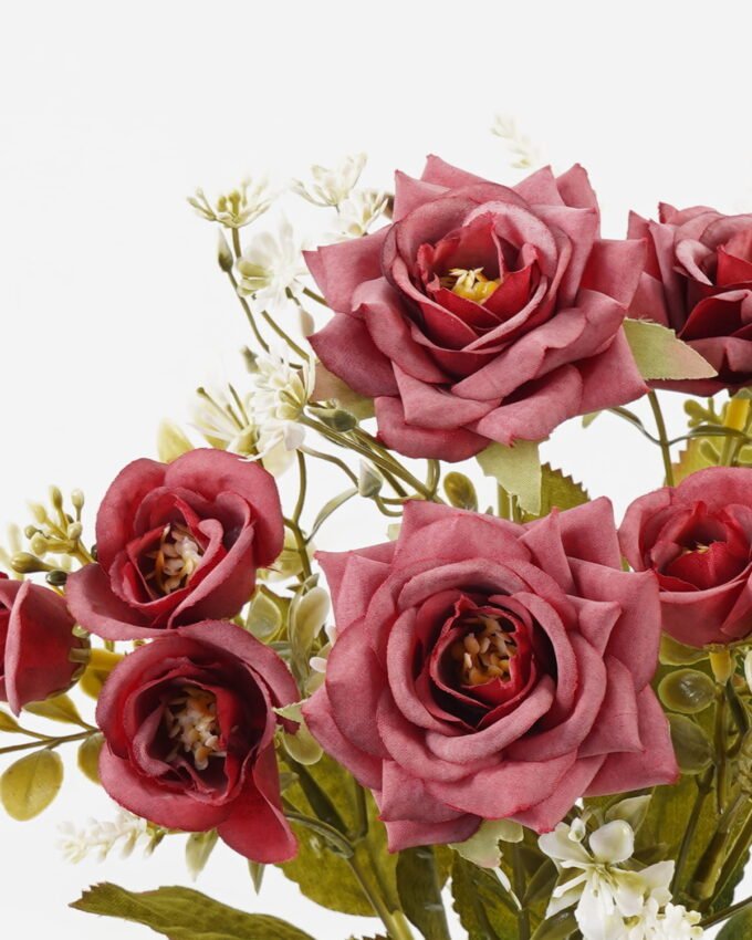 Artificial Flower 19*19*29cm Plum blossom *5 bush GS-69923006-R1 Flowers Bush YeahFlower is one of Chinese leading OEM manufacturers and exporters , supplying the silk flowers, wholesale artificial trees