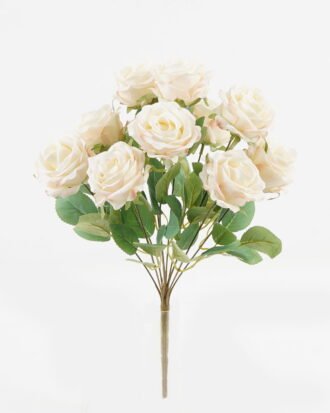 Artificial Flower 25*25*41cm Rose *10 bush GS-71923001-W1 Flowers Bush YeahFlower is one of Chinese leading OEM manufacturers and exporters , supplying the silk flowers, wholesale artificial trees
