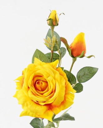 Artificial Flower 16*16*65cm Rose *3 single stem GS-39623004-Y1 Single Flowers YeahFlower is one of Chinese leading OEM manufacturers and exporters , supplying the silk flowers, wholesale artificial trees