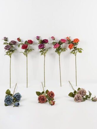Artificial Flower 14*84cm Anthurium single stem GS-71623004-R3 Single Flowers 3,000+ sqm showroom with thousands of artificial flowers, plants & trees ready for global sourcing.