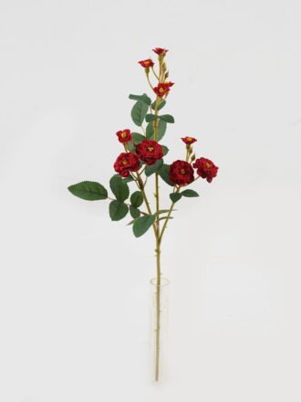Artificial Flower 11*11*36cm Rose *3 single stem GS-72523002-K1 Single Flowers 3,000+ sqm showroom with thousands of artificial flowers, plants & trees ready for global sourcing.