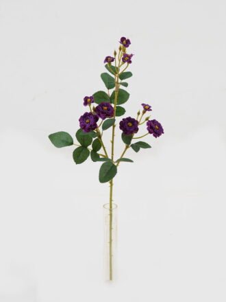 Artificial Flower 11*11*36cm Rose *3 single stem GS-72523002-Y1 Single Flowers 3,000+ sqm showroom with thousands of artificial flowers, plants & trees ready for global sourcing.