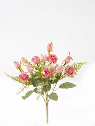 Artificial Flower 20*20*31cm Flowers *7 bush GS-69923002-W1 Flowers Bush 3,000+ sqm showroom with thousands of artificial flowers, plants & trees ready for global sourcing.