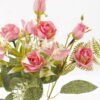 Artificial Flower 20*20*31cm Rose *5 bush GS-69923003-P1 Flowers Bush YeahFlower is one of Chinese leading OEM manufacturers and exporters , supplying the silk flowers, wholesale artificial trees