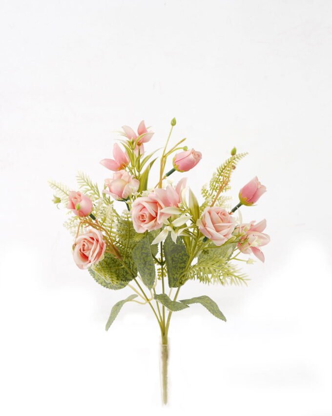 Artificial Flower 20*20*31cm Rose *5 bush GS-69923003-R1 Flowers Bush YeahFlower is one of Chinese leading OEM manufacturers and exporters , supplying the silk flowers, wholesale artificial trees