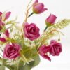 Artificial Flower 20*20*31cm Rose *5 bush GS-69923003-R2 Flowers Bush YeahFlower is one of Chinese leading OEM manufacturers and exporters , supplying the silk flowers, wholesale artificial trees