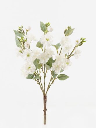 Artificial Flower 23*23*42cm Rose *5 bush GS-71923007-R1 Flowers Bush 3,000+ sqm showroom with thousands of artificial flowers, plants & trees ready for global sourcing.