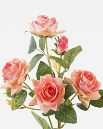 Artificial Flower 19*19*64cm Rose *5 single stem GS-39623003-P1 Single Flowers YeahFlower is one of Chinese leading OEM manufacturers and exporters , supplying the silk flowers, wholesale artificial trees