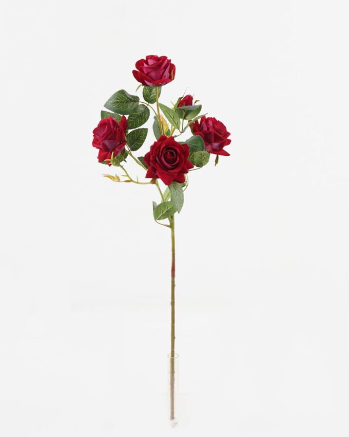 Artificial Flower 19*19*64cm Rose *5 single stem GS-39623003-R2 Single Flowers YeahFlower is one of Chinese leading OEM manufacturers and exporters , supplying the silk flowers, wholesale artificial trees