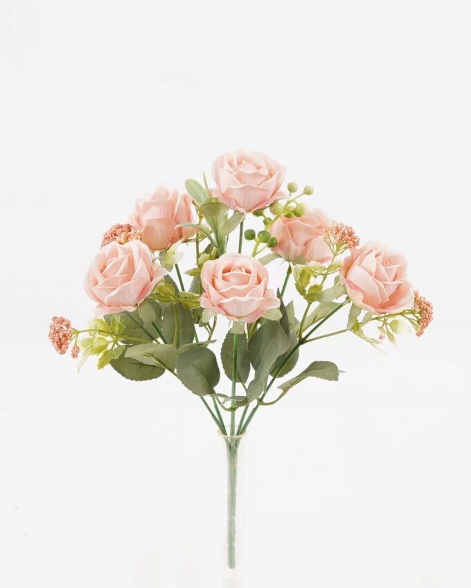 Artificial Flower 19*19*29cm Rose *6 bush GS-71923011 Flowers Bush YeahFlower is one of Chinese leading OEM manufacturers and exporters , supplying the silk flowers, wholesale artificial trees