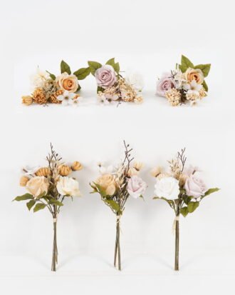 Artificial Flower 17*17*32cm Rose *7 bundle GS-16823055 Bouquet YeahFlower is one of Chinese leading OEM manufacturers and exporters , supplying the silk flowers, wholesale artificial trees