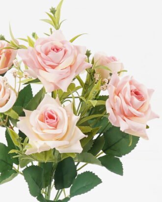 Artificial Flower 20*20*34cm Rose *7 bush GS-71923008-R2 Flowers Bush YeahFlower is one of Chinese leading OEM manufacturers and exporters , supplying the silk flowers, wholesale artificial trees