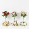 Artificial Flower Rose 7 bush GS-71923008_2 Artificial Flower 20*20*34cm Rose *7 bush GS-71923008 Flowers Bush YeahFlower is one of Chinese leading OEM manufacturers and exporters , supplying the silk flowers, wholesale artificial trees