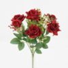 Artificial Flower Rose 7 bush GS-71923008_4 Artificial Flower 20*20*34cm Rose *7 bush GS-71923008 Flowers Bush YeahFlower is one of Chinese leading OEM manufacturers and exporters , supplying the silk flowers, wholesale artificial trees