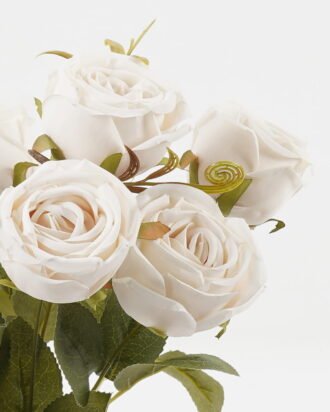 Artificial Flower 23*23*36cm Rose *7 bush GS-72223001-W1 Flowers Bush YeahFlower is one of Chinese leading OEM manufacturers and exporters , supplying the silk flowers, wholesale artificial trees