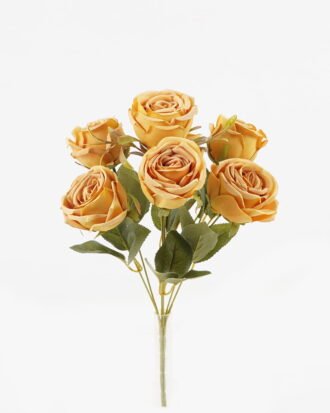 Artificial Flower 23*23*36cm Rose *7 bush GS-72223001-Y1 Flowers Bush YeahFlower is one of Chinese leading OEM manufacturers and exporters , supplying the silk flowers, wholesale artificial trees