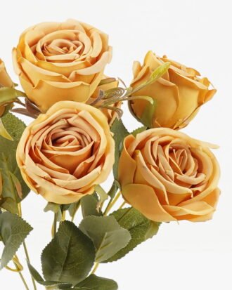 Artificial Flower 23*23*36cm Rose *7 bush GS-72223001-Y1 Flowers Bush YeahFlower is one of Chinese leading OEM manufacturers and exporters , supplying the silk flowers, wholesale artificial trees