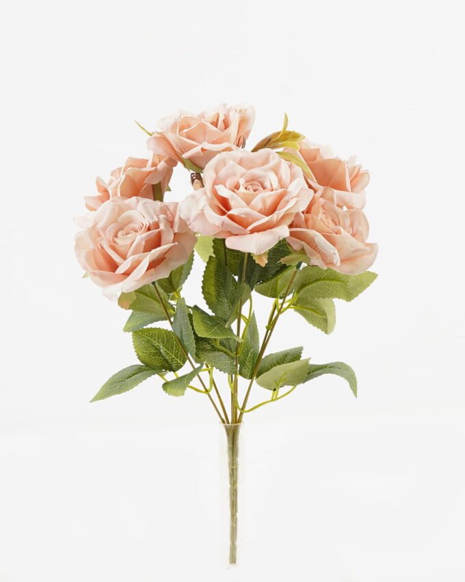 Artificial Flower 24*24*35cm Rose *7 bush GS-72223002-C1 Flowers Bush YeahFlower is one of Chinese leading OEM manufacturers and exporters , supplying the silk flowers, wholesale artificial trees