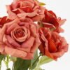 Artificial Flower Rose 7 bush GS-72223002-R2_1 Artificial Flower 24*24*35cm Rose *7 bush GS-72223002-R2 Flowers Bush YeahFlower is one of Chinese leading OEM manufacturers and exporters , supplying the silk flowers, wholesale artificial trees