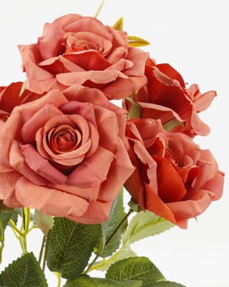 Artificial Flower 24*24*35cm Rose *7 bush GS-72223002-R2 Flowers Bush YeahFlower is one of Chinese leading OEM manufacturers and exporters , supplying the silk flowers, wholesale artificial trees