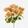 Artificial Flower Rose 7 bush GS-72223002_6 Artificial Flower 24*24*35cm Rose *7 bush GS-72223002 Flowers Bush YeahFlower is one of Chinese leading OEM manufacturers and exporters , supplying the silk flowers, wholesale artificial trees