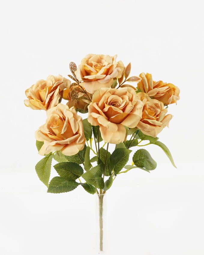 Artificial Flower Rose 7 bush GS-72223002_6 Artificial Flower 24*24*35cm Rose *7 bush GS-72223002 Flowers Bush YeahFlower is one of Chinese leading OEM manufacturers and exporters , supplying the silk flowers, wholesale artificial trees