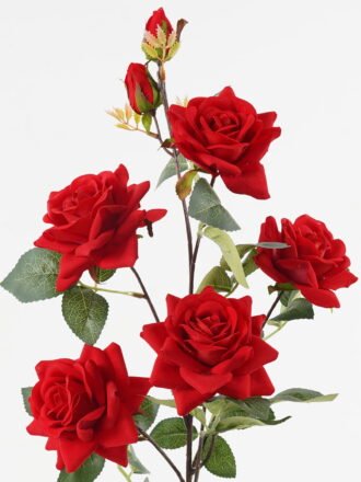 Artificial Flower 24*24*94cm Rose *7 single stem GS-39623002 Single Flowers 3,000+ sqm showroom with thousands of artificial flowers, plants & trees ready for global sourcing.