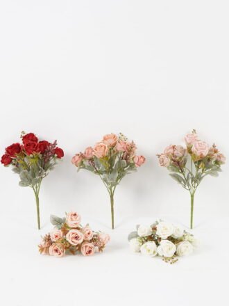 Artificial Flower 17*17*39cm Leaf bush GS-40723005 Flowers Bush 3,000+ sqm showroom with thousands of artificial flowers, plants & trees ready for global sourcing.