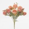 Artificial Flower 18*18*30cm Rose *8 bush GS-71923005 Flowers Bush YeahFlower is one of Chinese leading OEM manufacturers and exporters , supplying the silk flowers, wholesale artificial trees