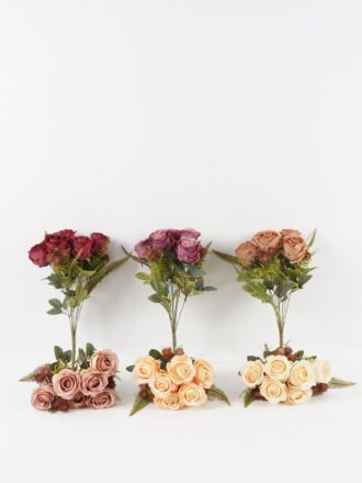Artificial Flower 26*26*47cm Peony *9 bush GS-36623051-P1 Flowers Bush 3,000+ sqm showroom with thousands of artificial flowers, plants & trees ready for global sourcing.