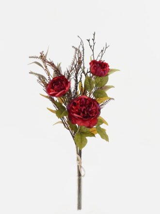 Artificial Flower 20*20*53cm Rose+Grass *6 bundle GS-16823053-W1 Bouquet 3,000+ sqm showroom with thousands of artificial flowers, plants & trees ready for global sourcing.