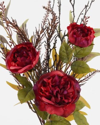 Artificial Flower 20*20*53cm Rose+Grass *6 bundle GS-16823053-R1 Bouquet YeahFlower is one of Chinese leading OEM manufacturers and exporters , supplying the silk flowers, wholesale artificial trees