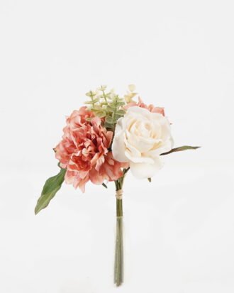 Artificial Flower 18*18*26cm Rose+Peony *6 bundle GS-72023010-P2 Bouquet YeahFlower is one of Chinese leading OEM manufacturers and exporters , supplying the silk flowers, wholesale artificial trees
