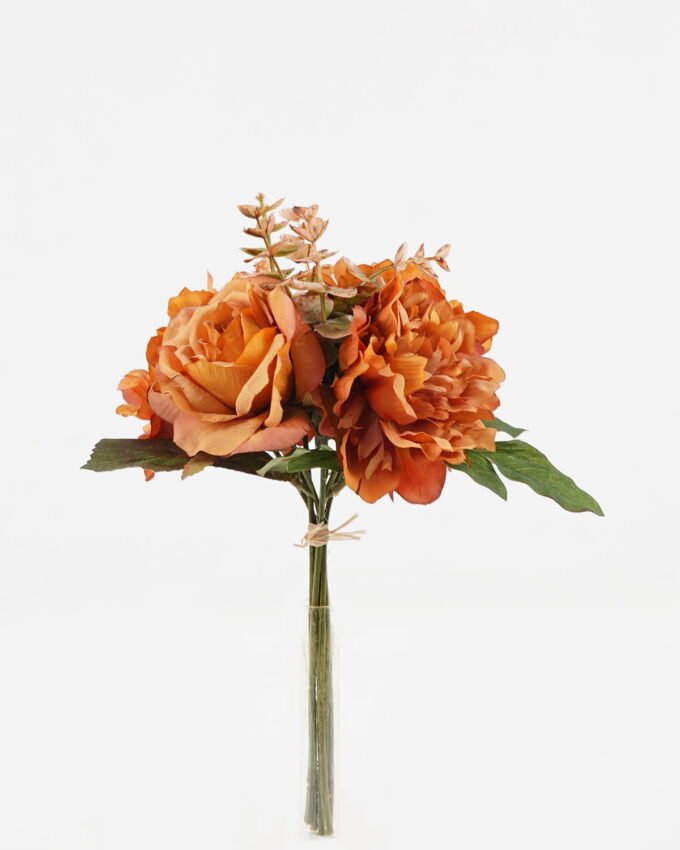 Artificial Flower 18*18*26cm Rose+Peony *6 bundle GS-72023010 Bouquet YeahFlower is one of Chinese leading OEM manufacturers and exporters , supplying the silk flowers, wholesale artificial trees