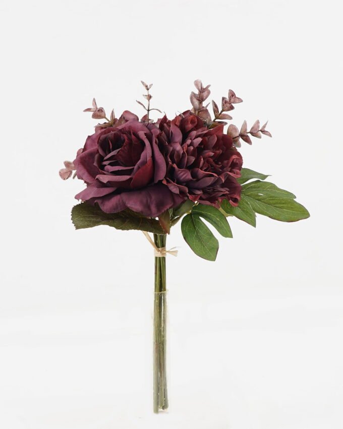 Artificial Flower 18*18*26cm Rose+Peony *6 bundle GS-72023010 Bouquet YeahFlower is one of Chinese leading OEM manufacturers and exporters , supplying the silk flowers, wholesale artificial trees