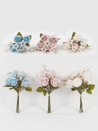 Artificial Flower 20*20*56cm Mum *6 bundle GS-16823052-Z1 Bouquet 3,000+ sqm showroom with thousands of artificial flowers, plants & trees ready for global sourcing.